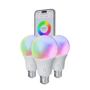 Wi-Fi LED Akıllı RGB Ampul (3 adet)