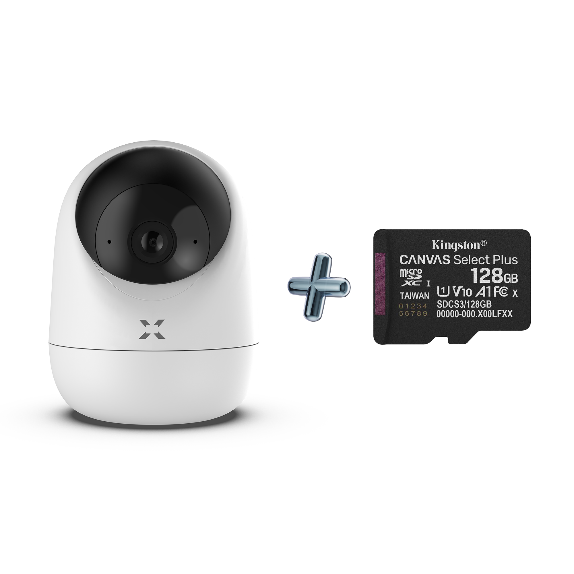 Akıllı İç Mekan Kamera ve 128 GB SD Kart