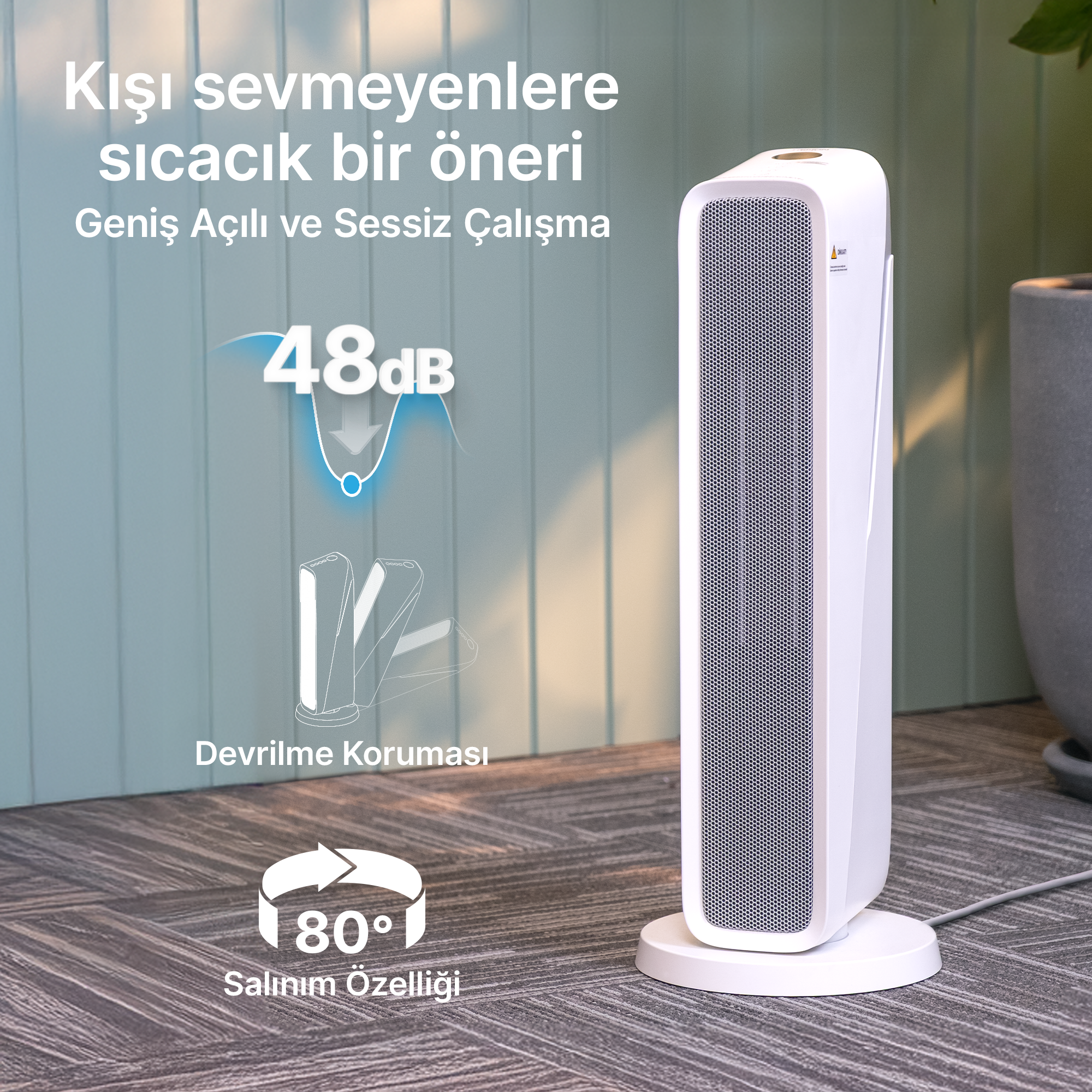 Akıllı Fanlı Isıtıcı