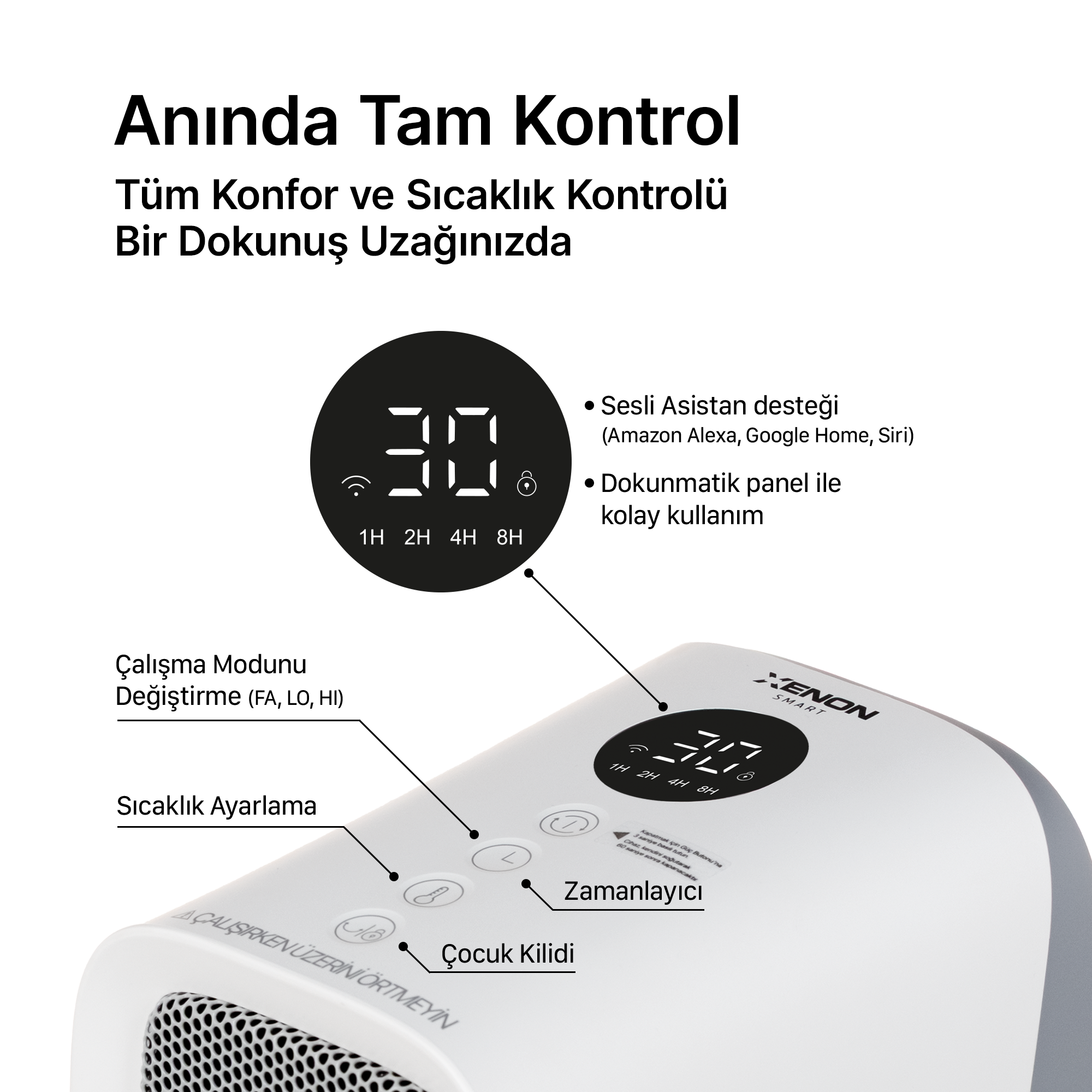 Akıllı Fanlı Isıtıcı