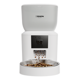 Otomatik Kedi Mama Kabı (Kameralı) | Çelik Kaseli, Sesli, Wifi, Mobil Kontrol, Akıllı Mama Kabı (X8604)