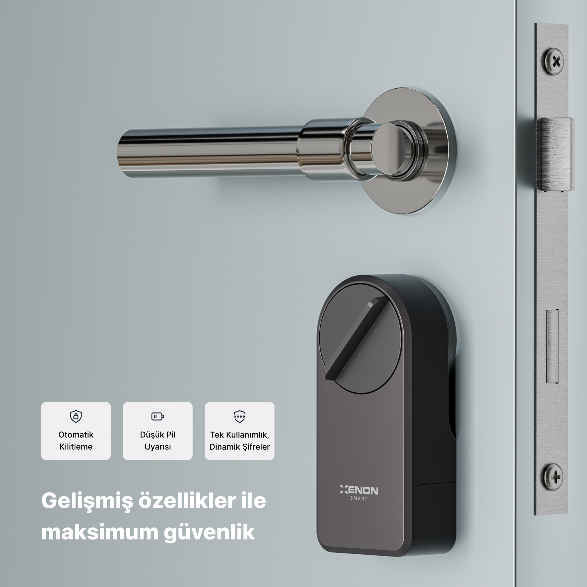 Akıllı Motorlu Kapı Kilidi, Smart Lock