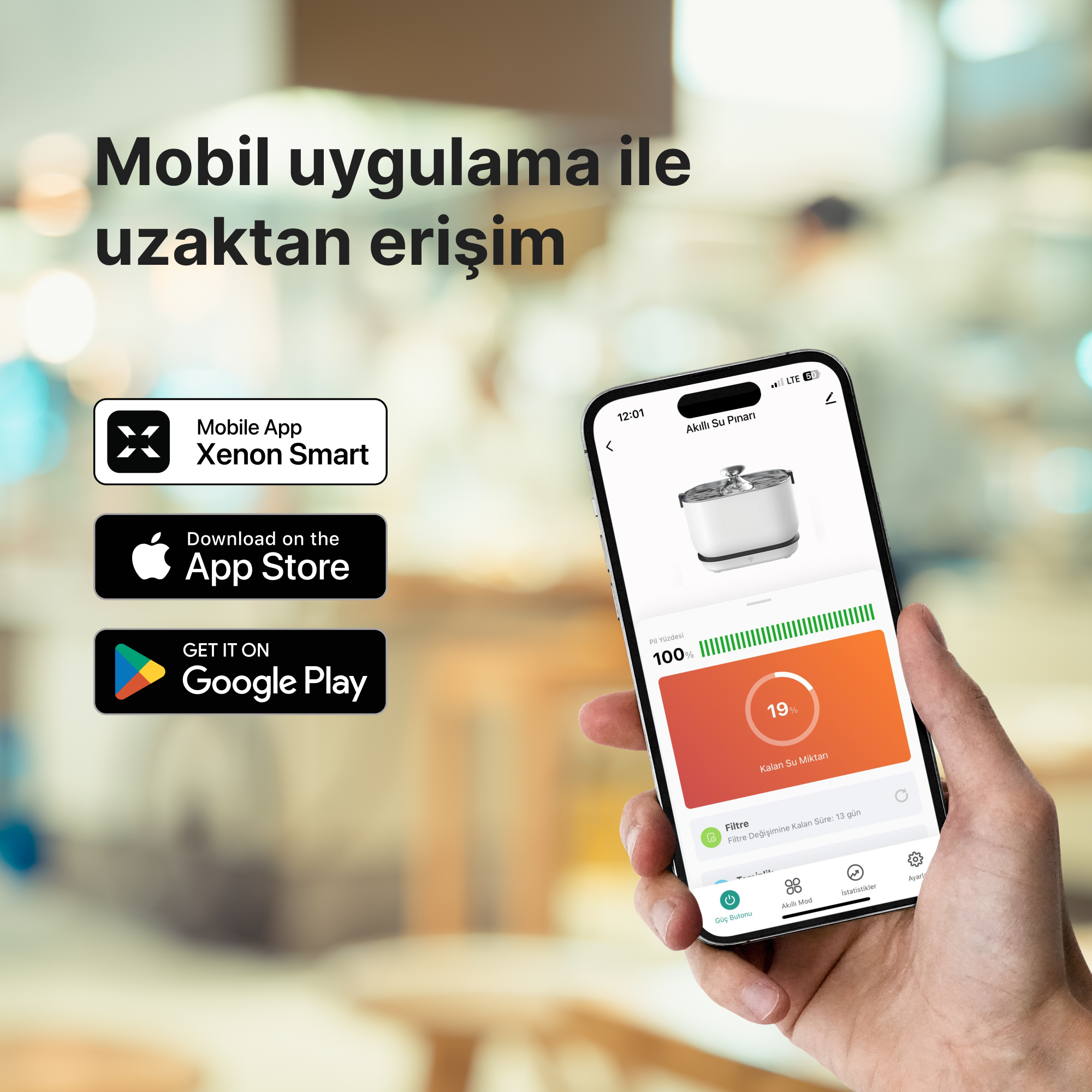 Akıllı Kablosuz Su Pınarı