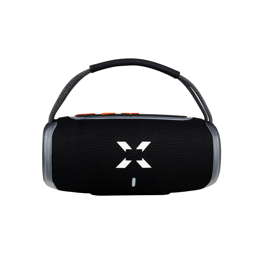 Ses Bombası | 20W, Bluetooth Hoparlör, 3600 mAh, RGB Işık, TWS Stereo, Taşınabilir Hoparlör (Siyah - X6701)