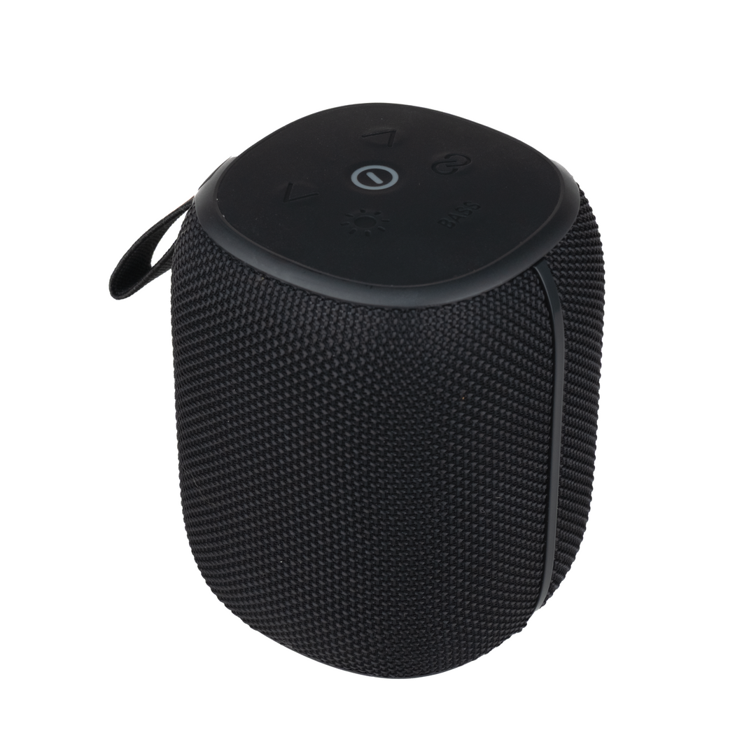 Ses Bombası | Bluetooth Hoparlör, 1200 Mah, RGB Işıklı, 80dB, TWS Destekli, Şarjlı (Siyah - X6702)