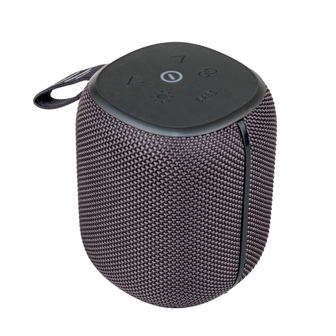 Ses Bombası | Bluetooth Hoparlör, 1200 Mah, RGB Işıklı, 80dB, TWS Destekli, Şarjlı (Gri - X6702)