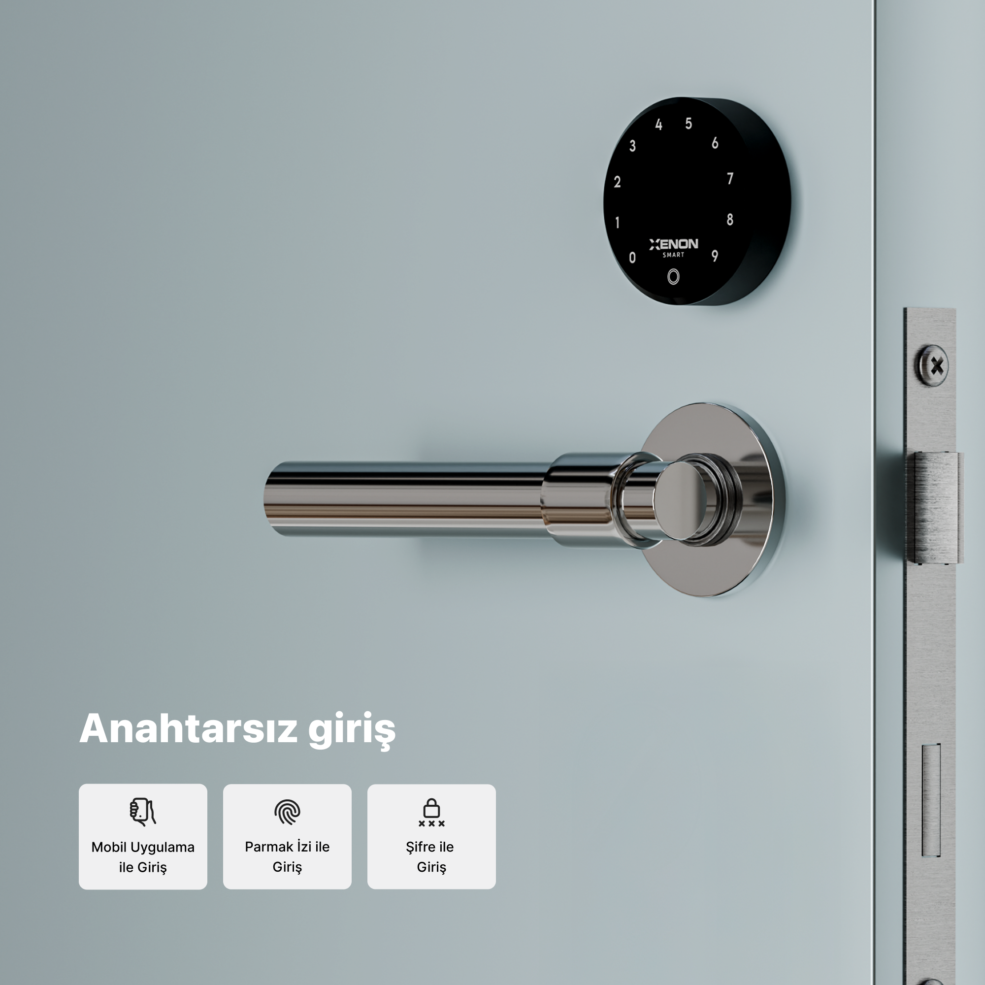 Akıllı Motorlu Kapı Kilidi, Smart Lock