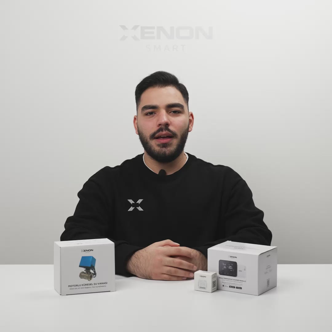 Videoyu yükle: Su Vanası | Motorlu, Otomatik Kapama, 3/4" DN20, Yerden Isıtma ve Tesisat Uyumlu (XSMSV20)