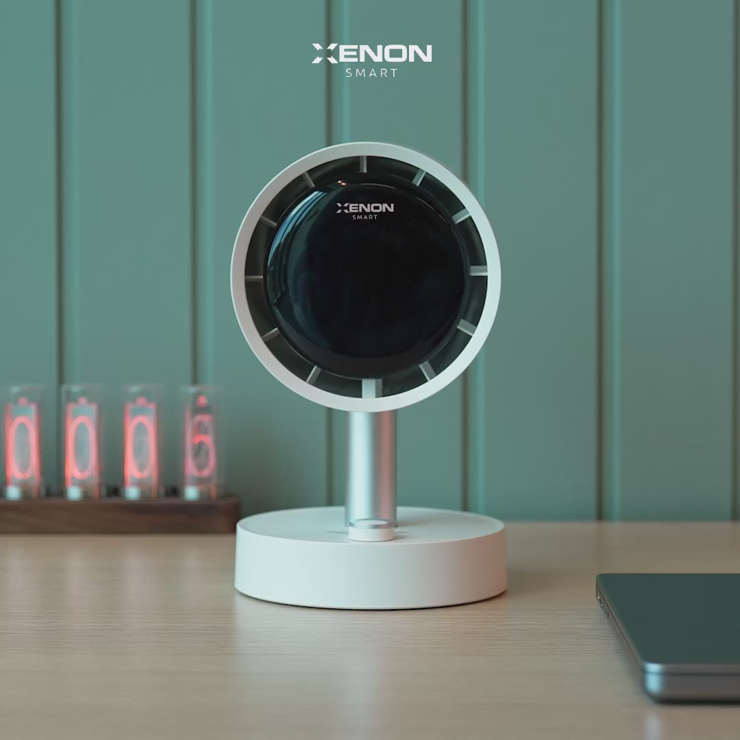 Videoyu yükle: Taşınabilir Masaüstü Fanı | 100 Kademe, Otomatik Salınım, Dijital Ekran, 2000mAh, USB-C (X6114)