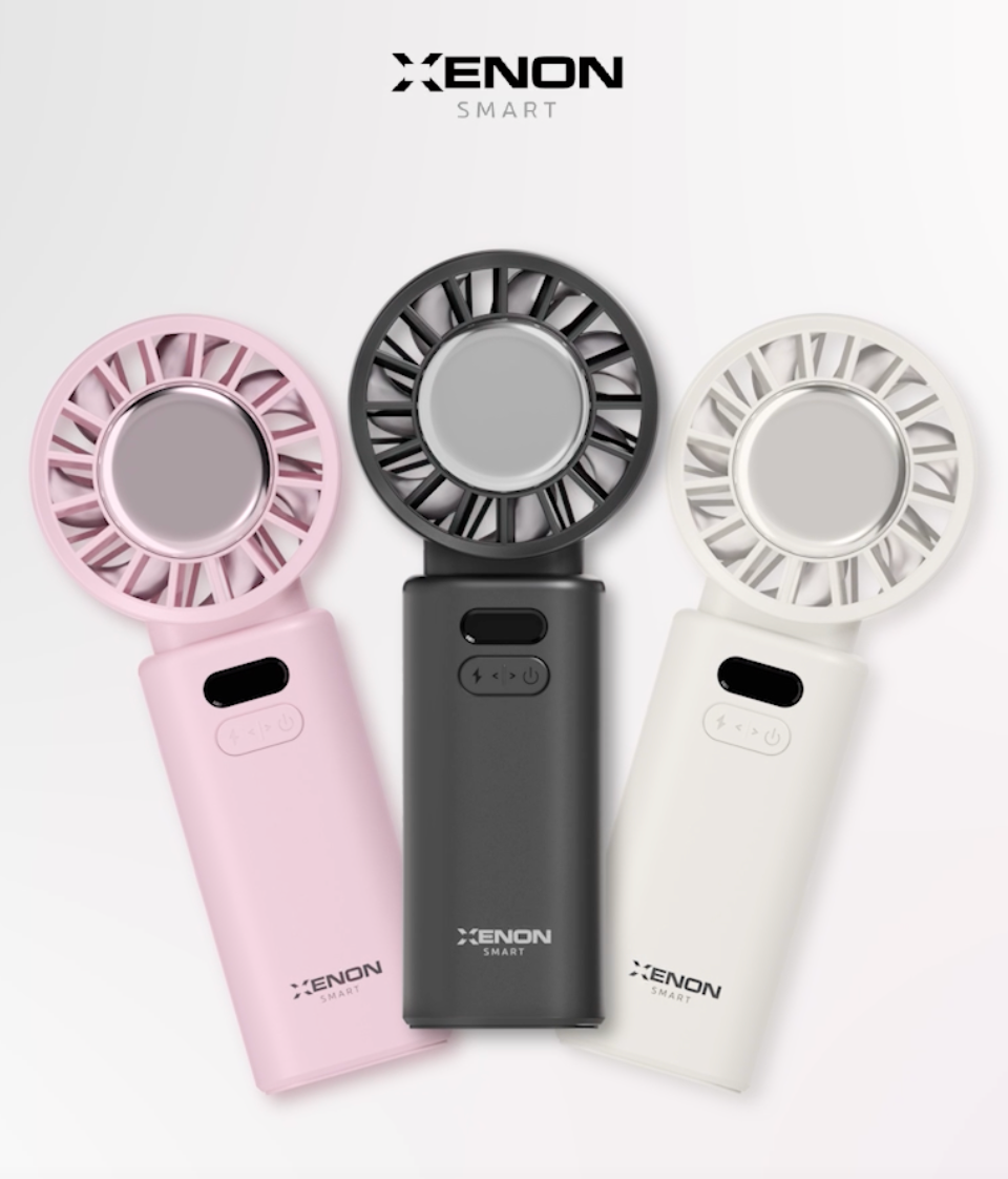 Videoyu yükle: El Vantilatörü | Peltier Soğutma, 100 Kademe, 3600mAh, 8300 RPM, USB-C, Askılı, Pembe (X6111)