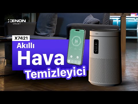 Gece Lambalı Akıllı Hava Temizleyici | Xenon Smart