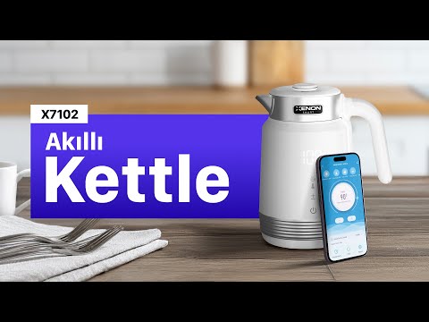 Beyaz Akıllı Kettle - 1,7 Litre | Xenon Smart