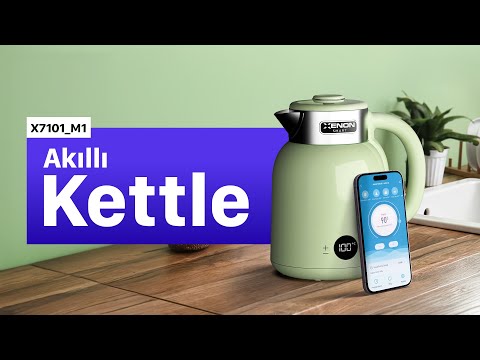 Akıllı Kettle - 1,5 Litre, Yeşil | Xenon Smart