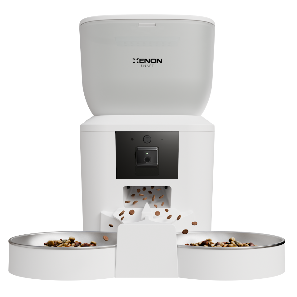 Akıllı Çift Kaseli Mama Kabı