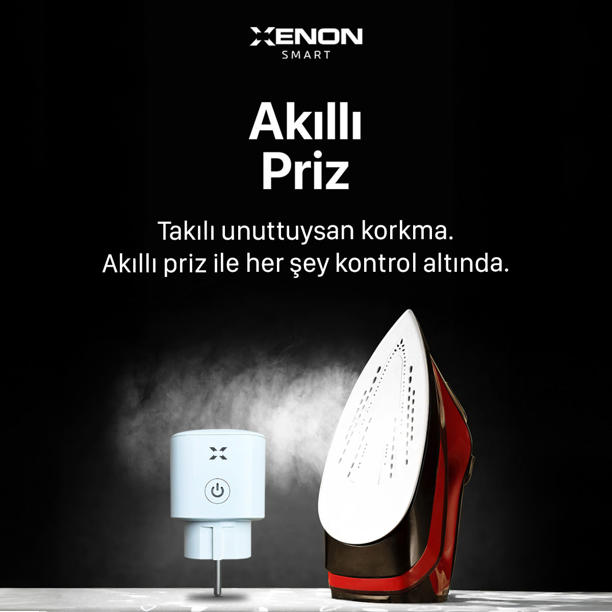 Akıllı Enerji Ölçümlü Akım Korumalı Priz 5li set- X7010-5